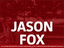 Tablet Screenshot of jasonfox.net